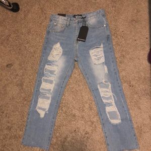 Brand new Fashion Nova boyfriend jeans